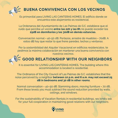 Living Canteras Homes - South Facing & Parking Apartment *