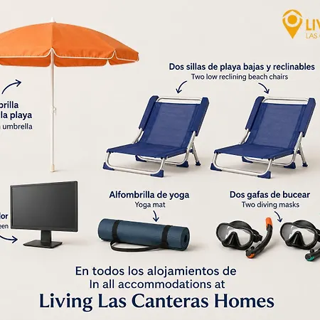 Living Canteras Homes - South Facing & Parking Apartment Las Palmas de Gran Canaria